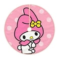 thumbnail image 1 of Lsque Sanrio Print Christmas Tree Skirt with Ties and Velcro,Xmas Holiday Decorations, Adjustable Tree Skirt-48", 1 of 6