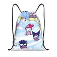 thumbnail image 1 of Lsque Sanrio Print Drawstring Backpack Bag Sport Gym Sackpack Cinch Bags Drawstring Bags Draw String Sport Bag-Medium, 1 of 8