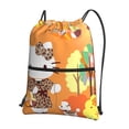 thumbnail image 1 of Lsque Sanrio Print Drawstring zipper Backpack Bag Sport Gym Sackpack Cinch Bags Drawstring Bags Draw String Sport Bag-One Size, 1 of 6