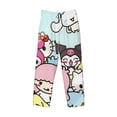 thumbnail image 1 of Lsque Sanrio Print Men's Pajama Pants, Lounge Pant - Comfortable Home Wear,Elastic Waistband, Stylish Design-Medium, 1 of 9
