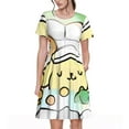 thumbnail image 1 of Lsque Sanrio Print Women's Casual Dress T-Shirt Summer Short Sleeve Scoop Neck Swing Dresses, 1 of 7