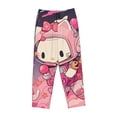 thumbnail image 1 of Lsque Sanrio Print Women's Pajama Pants, Lounge Pant - Comfortable Home Wear,Elastic Waistband, Stylish Design-Large, 1 of 9