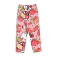 thumbnail image 1 of Lsque Sanrio Print Women's Pajama Pants, Lounge Pant - Comfortable Home Wear,Elastic Waistband, Stylish Design-Small, 1 of 9