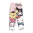 thumbnail image 1 of Lsque Sanrio Print Women's Pajama Pants, Lounge Pant - Comfortable Home Wear,Elastic Waistband, Stylish Design-X-Large, 1 of 9