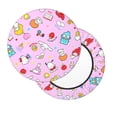 thumbnail image 1 of Lsque Sanrio Round Bar chair cushion covers Velvet Fabric Premium Comfort Protects from Scratches and Stains for 14-17 Inch Chair- 13 inch, 1 of 7