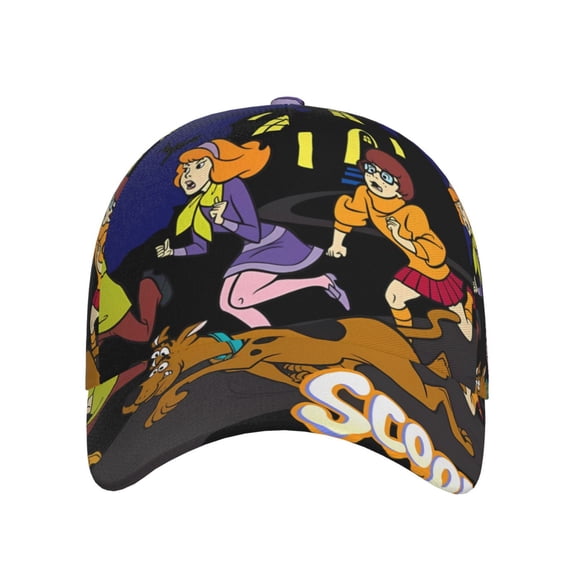 Lsque Scooby-Doo Baseball Cap Trucker Low Profile Hat Golf Dad Hat Adjustable Original Classic Unconstructed Plain Cap Men Women