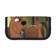 thumbnail image 1 of Lsque Scooby-Doo Pattern Canvas Pen Case - Pencil Pouch - Makeup Bag - Zipper Pouch -Stationery Case - Storage High Capacity Bag Pouch Holder Box Organizer, 1 of 8