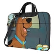 thumbnail image 1 of Lsque Scooby-Doo Pattern Laptop Bag – Portable & Slim Single-Shoulder Computer Case with Adjustable Strap, Protective, Lightweight for 13”/14”/15.6” Laptops, 1 of 8