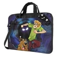 thumbnail image 1 of Lsque Scooby-Doo Pattern Laptop Bag – Portable & Slim Single-Shoulder Computer Case with Adjustable Strap, Protective, Lightweight for 13”/14”/15.6” Laptops, 1 of 8