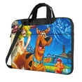 thumbnail image 1 of Lsque Scooby-Doo Pattern Laptop Bag – Portable & Slim Single-Shoulder Computer Case with Adjustable Strap, Protective, Lightweight for 13”/14”/15.6” Laptops, 1 of 8