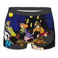 thumbnail image 1 of Lsque Scooby-Doo Pattern Men’s Total Support Pouch Boxer Briefs, X-Temp Cooling, Moisture-Wicking Underwear, Regular, Long-leg and Trunk-Small, 1 of 7