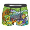 thumbnail image 1 of Lsque Scooby-Doo Pattern Men’s Total Support Pouch Boxer Briefs, X-Temp Cooling, Moisture-Wicking Underwear, Regular, Long-leg and Trunk-XX-Large, 1 of 7