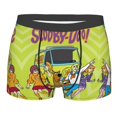 thumbnail image 1 of Lsque Scooby-Doo Pattern Men’s Total Support Pouch Boxer Briefs, X-Temp Cooling, Moisture-Wicking Underwear, Regular, Long-leg and Trunk-XX-Large, 1 of 7