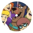 thumbnail image 1 of Lsque Scooby-Doo Print Christmas Tree Skirt, Tree Skirt with Ties or Velcro, Perfect for Holiday Decorations, Halloween, and New Year-30", 1 of 7