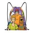 thumbnail image 1 of Lsque Scooby-Doo Print Drawstring Backpack Bag Sport Gym Sackpack Cinch Bags Drawstring Bags Draw String Sport Bag-Medium, 1 of 8