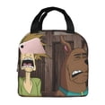thumbnail image 1 of Lsque Scooby-Doo Print Insulated Lunch Bag with Thick Aluminum Foil Lunch Tote Bag with Front Pocket for Men and Women, Ideal for Work, School, Picnics, and Travel, 1 of 8