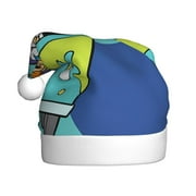 Lsque Scooby-Doo Print Santa Hat Christmas Hat Funny Christmas Hat Christmas Knitted Beanie Hat For Men Women Adult