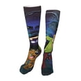 thumbnail image 1 of Lsque Scooby-Doo Print Women's Men's Novelty 20in Crew Socks Cotton Socks Knee High Socks for Walking,Running,Nurses,Pregnancy, 1 of 1