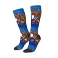 thumbnail image 1 of Lsque Scooby-Doo Printed Crew Socks Men's Women's LightWeight Thin Casual Calf Socks ,Knee High Socks,Cotton Socks, 1 of 9