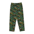 thumbnail image 1 of Lsque Scraper Print Women's Pajama Pants, Lounge Pant - Comfortable Home Wear,Elastic Waistband, Stylish Design-Medium, 1 of 9