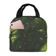 thumbnail image 1 of Lsque Screaming Horror Art Pattern Lunch Bag Women/Men Insulated Lunch Box,Small Leakproof Cooler Food Lunch Containers Reusable High Capacity Lunch Tote Bags, 1 of 6