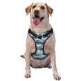 thumbnail image 1 of Lsque Sea Marine And Lighthouse Dog Harness, No-Pull Pet Harness with 2 Leash Clips, Adjustable Soft Padded Dog Vest with Easy Control Handle for Large Dogs-Medium, 1 of 9