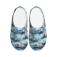 thumbnail image 1 of Lsque Sea Marine And Lighthouse Pattern Womens Comfort Cotton on Scuff With Memory Foam and Anti-skid Sole Slipper-37/38, 1 of 7