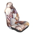 thumbnail image 1 of Lsque Sea Shells Pattern Car Seat Covers for Front Seats , Waterproof Seat Covers for Cars, Sporty Front Seat Covers,Car Seat Cover Protector Front Seats, 1 of 5