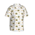 thumbnail image 1 of Lsque Sea Turtle Basking in the Sun pattern Hawaiian Shirt for Men, Unisex Summer Beach Casual Short Sleeve Button Down Shirts-3X-Large, 1 of 9
