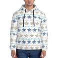 thumbnail image 1 of Lsque Sea Turtle Pattern Casual Men's Hoodie,Hooded Sweatshirt with Kangaroo Pocket,Pullover Hoodie-4X-Large, 1 of 7