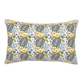thumbnail image 1 of Lsque Sea Turtle Pattern Pillow Case – Soft & Cozy Throw Pillow Cover, Hypoallergenic Cushion Case for Sleeping Women with Envelope Closure-16"x24", 1 of 6