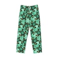 thumbnail image 1 of Lsque Sea Turtle Print Men's Pajama Pants, Lounge Pant - Comfortable Home Wear,Elastic Waistband, Stylish Design-XX-Large, 1 of 9