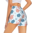 thumbnail image 1 of Lsque Sea Turtle Printed Women's Running Shorts with Liner Pockets,Elastic Quick Dry Workout Athletic Gym Yoga Shorts,Womens High Waist Shorts-Large, 1 of 9