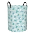 thumbnail image 1 of Lsque Sea Turtle pattern Laundry Hamper Basket, Tall Woven Rope Hamper Basket for Clothes, Lightweight Storage Basket, Collapsible Waterproof-Small, 1 of 8