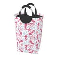 thumbnail image 1 of Lsque Seahorse and Starfish Laundry Basket, Laundry Hamper, Dirty Clothes Hamper for Laundry, Collapsible, Waterproof Laundry Baskets with Aluminum Handles for Laundry, Dorm, Family, 1 of 6