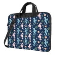 thumbnail image 1 of Lsque Seahorses And Plants Pattern Laptop Bag – Portable & Slim Single-Shoulder Computer Case with Adjustable Strap, Protective, Lightweight for 13”/14”/15.6” Laptops, 1 of 8