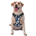 thumbnail image 1 of Lsque Shark Dog Harness, No-Pull Pet Harness with 2 Leash Clips, Adjustable Soft Padded Dog Vest with Easy Control Handle for Large Dogs-Medium, 1 of 9