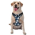 thumbnail image 1 of Lsque Shark Dog Harness, No-Pull Pet Harness with 2 Leash Clips, Adjustable Soft Padded Dog Vest with Easy Control Handle for Large Dogs-, 1 of 9