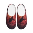 thumbnail image 1 of Lsque Shark Underwater Vortex Pattern Womens Comfort Cotton on Scuff With Memory Foam and Anti-skid Sole Slipper-39/40, 1 of 7