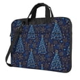 thumbnail image 1 of Lsque Shining Christmas Tree Pattern Laptop Bag – Portable & Slim Single-Shoulder Computer Case with Adjustable Strap, Protective, Lightweight for 13”/14”/15.6” Laptops, 1 of 8