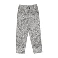 thumbnail image 1 of Lsque Silver Glitter Print Women's Pajama Pants, Lounge Pant - Comfortable Home Wear,Elastic Waistband, Stylish Design-Large, 1 of 9