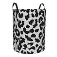 thumbnail image 1 of Lsque Similar To Leopard Print pattern Laundry Hamper Basket, Tall Woven Rope Hamper Basket for Clothes, Lightweight Storage Basket, Collapsible Waterproof-Small, 1 of 8