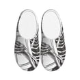 thumbnail image 1 of Lsque Skeleton Book Lover Pattern Womens Comfort Cotton on Scuff With Memory Foam and Anti-skid Sole Slipper-39/40, 1 of 7