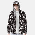 thumbnail image 1 of Lsque Skeleton UPF 50+ Lightweight Sun Protection Men's Women's Long Sleeve Shirt, Hoodie Performance -XX-Large, 1 of 9