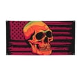 thumbnail image 1 of Lsque Skull And Flag Usa Pattern Party Banner, Festive Banner , Holiday Celebrations and Events for Carnival Birthday Party Festival Decorations-Small, 1 of 8