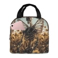 thumbnail image 1 of Lsque Skull Butterfly Sunflower Pattern Lunch Bag Women/Men Insulated Lunch Box,Small Leakproof Cooler Food Lunch Containers Reusable High Capacity Lunch Tote Bags, 1 of 1