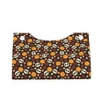 thumbnail image 1 of Lsque Skulls Printed Long Tissue Box Cover Holder, Facial Paper Organizer Dispenser,Triangle with Bottom Belt, PVC Leather Decorative Organizer, 1 of 9