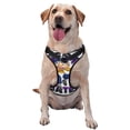 thumbnail image 1 of Lsque Sml Jeffy Dog Harness, No-Pull Pet Harness with 2 Leash Clips, Adjustable Soft Padded Dog Vest with Easy Control Handle for Large Dogs-Large, 1 of 9