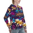 thumbnail image 1 of Lsque Sml Jeffy Pattern Casual Women's Hoodie,Hooded Sweatshirt with Kangaroo Pocket,Pullover Hoodie with Eye-catching Drawstrings-Large, 1 of 8