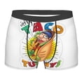 thumbnail image 1 of Lsque Sml Jeffy Pattern Men’s Total Support Pouch Boxer Briefs, X-Temp Cooling, Moisture-Wicking Underwear, Regular, Long-leg and Trunk-Medium, 1 of 7